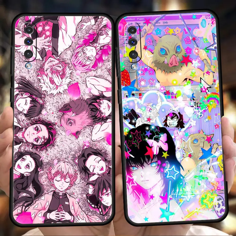 Demon Slayer Phone Case For Samsung A12 A22 A02 A03 A03S A50 A70 A20 4G A10 A20S A30 5G Black Silicone Cover Shell Fundas Coque
Demon Slayer Phone Case For Samsung A12 A22 A02 A03 A03S A50 A70 A20 4G A10 A20S A30 5G Black Silicone Cover Shell Fundas Coque
