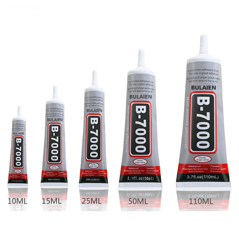 1PCS 10/15/25ml B7000 Adhesive Glue Epoxy Resin Repair Cell Phone Touch Screen Liquid Glue Jewelry Craft Glue
1PCS 10/15/25ml B7000 Adhesive Glue Epoxy Resin Repair Cell Phone Touch Screen Liquid Glue Jewelry Craft Glue
