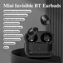 Bluetooth wireless headset for sleeping, compact headset, no blinking light, beautiful and novel style