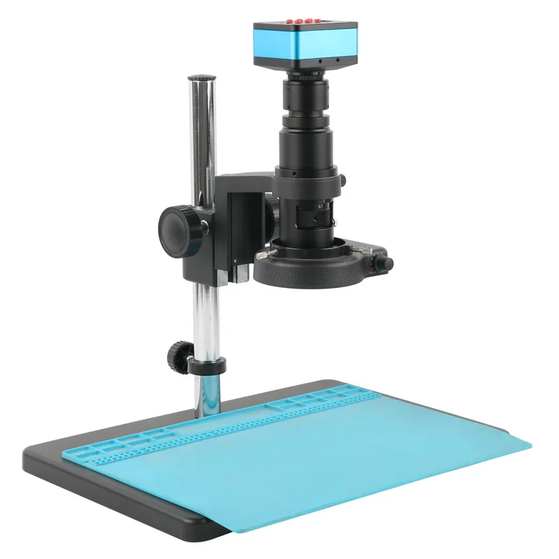 4K UHD 60FPS Microscope Camera 160X 320X Parfocal Lens Industrial Electronic Digital Microscope for Phone Repair PCB Soldering
4K UHD 60FPS Microscope Camera 160X 320X Parfocal Lens Industrial Electronic Digital Microscope for Phone Repair PCB Soldering