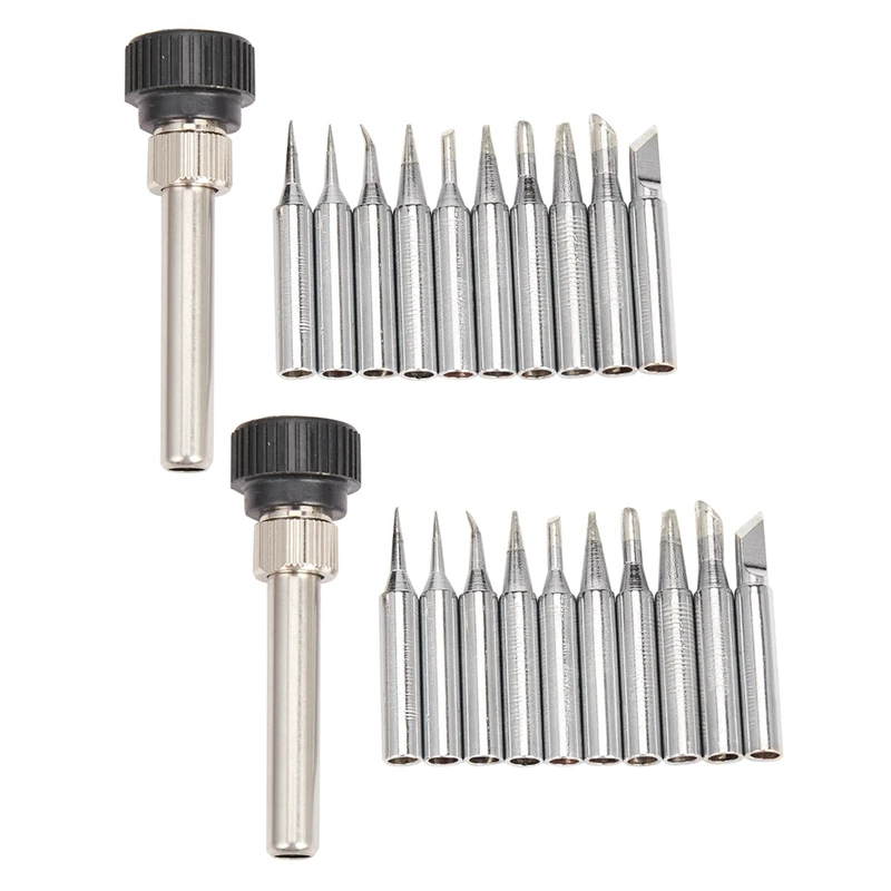 22PC 900M-T Soldering Iron Tips Welding Tip 900M-T-I/B/K/1.2D/1.6D/2.4D/3.2D/2C/3C/4C Heating Elements Soldering Tips
22PC 900M-T Soldering Iron Tips Welding Tip 900M-T-I/B/K/1.2D/1.6D/2.4D/3.2D/2C/3C/4C Heating Elements Soldering Tips