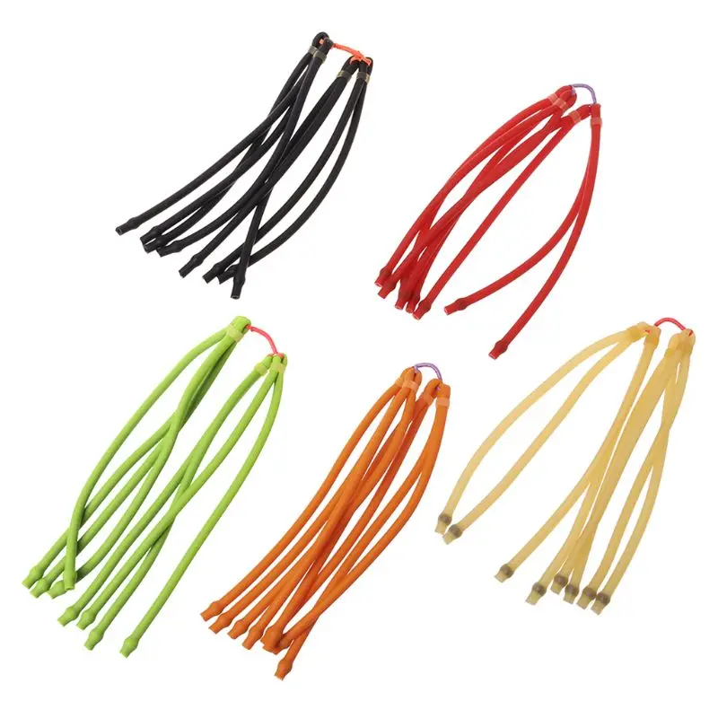 

Slingshot Band Fishing Bands Shooting Fish Hunting Group Round Bands Latex Tube Outdoor Replacement Elastic Powerful Catapult T