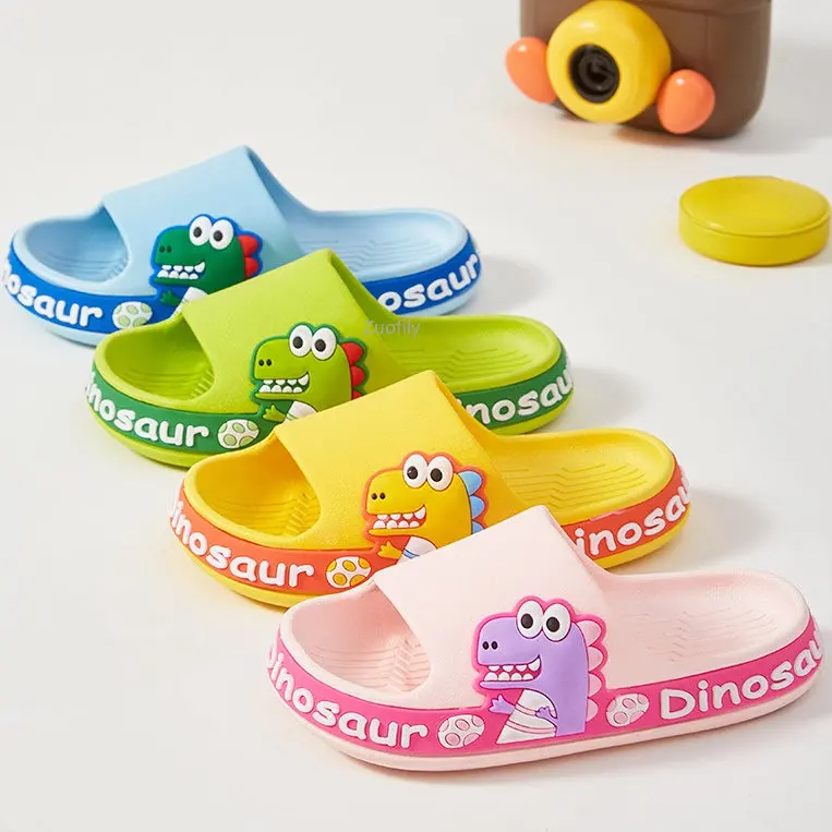 Open Dino Home Shoes Girls Bathroom Non-slip Soft Shoes Boy Cartoon Baby Kids 3-10years Slippers Toe Flats Summer Sole Slippers
Open Dino Home Shoes Girls Bathroom Non-slip Soft Shoes Boy Cartoon Baby Kids 3-10years Slippers Toe Flats Summer Sole Slippers