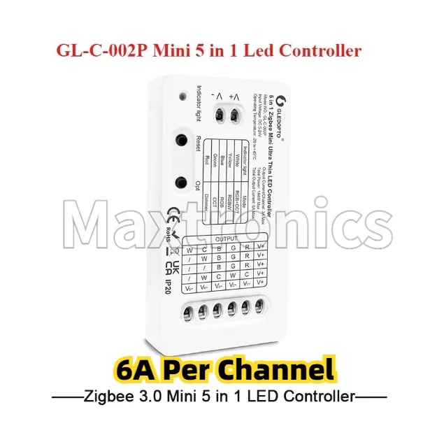 СAGE LU MEI Zigbee 3.0 Mini 5 в 1 контроллер GL-C-002P для подсветки
СAGE LU MEI Zigbee 3.0 Mini 5 в 1 контроллер GL-C-002P для подсветки