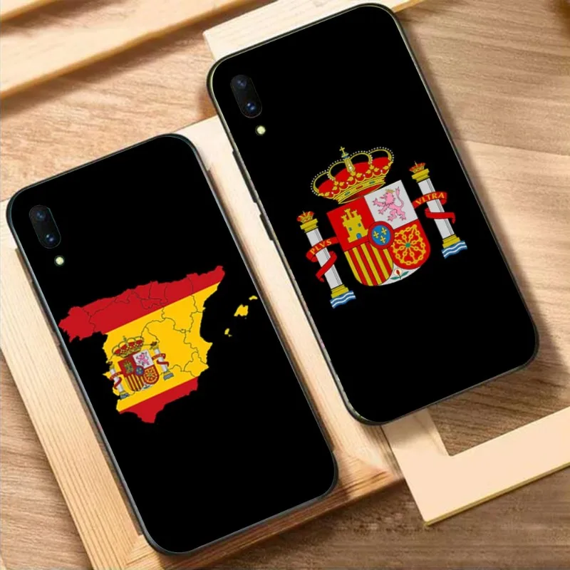 Чехол с флагом Испании для телефона Huawei Mate 40 30 20 10 Pro Lite Nova 9 8 5T Y7p Y7, мягкий черный чехол для телефона 
Чехол с флагом Испании для телефона Huawei Mate 40 30 20 10 Pro Lite Nova 9 8 5T Y7p Y7, мягкий черный чехол для телефона