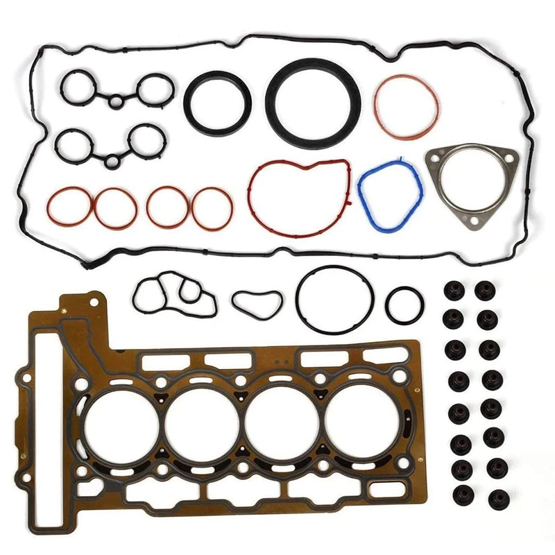 Комплект прокладок головки цилиндра двигателя для Mini Cooper R55 R56 R57 R58 R59 R60 2007-2012 1.6L DOHC 9815416
Комплект прокладок головки цилиндра двигателя для Mini Cooper R55 R56 R57 R58 R59 R60 2007-2012 1.6L DOHC 9815416