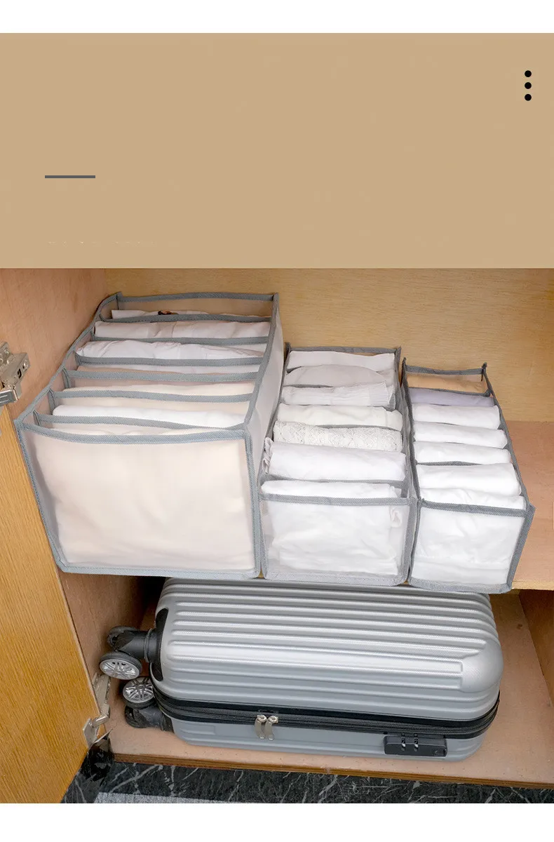 Closet Storage Organizers For Clothes Jeans Organizer Clothes and Sundries Storage Box Cabinet Storage Bag Laundry Basket
Closet Storage Organizers For Clothes Jeans Organizer Clothes and Sundries Storage Box Cabinet Storage Bag Laundry Basket