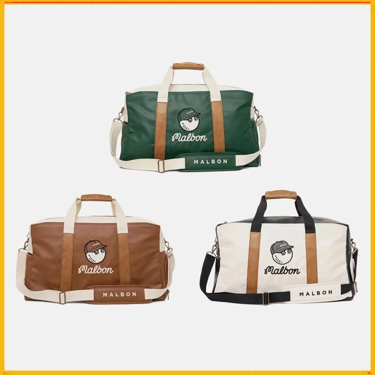 MALBON Golf Clothing Bag Shoes Bag GOLF Outdoor Sports Leisure Bag BOSTON BAG Lightweight Fashion Travel Bag Luggage Storage Bag
MALBON Golf Clothing Bag Shoes Bag GOLF Outdoor Sports Leisure Bag BOSTON BAG Lightweight Fashion Travel Bag Luggage Storage Bag