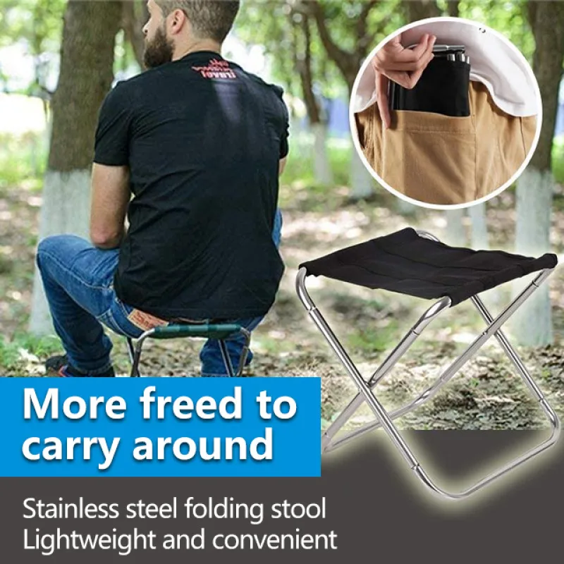 Oxford Cloth Folding Chair for Fishing and Camping Portable Stainless Steel Stool
Oxford Cloth Folding Chair for Fishing and Camping Portable Stainless Steel Stool