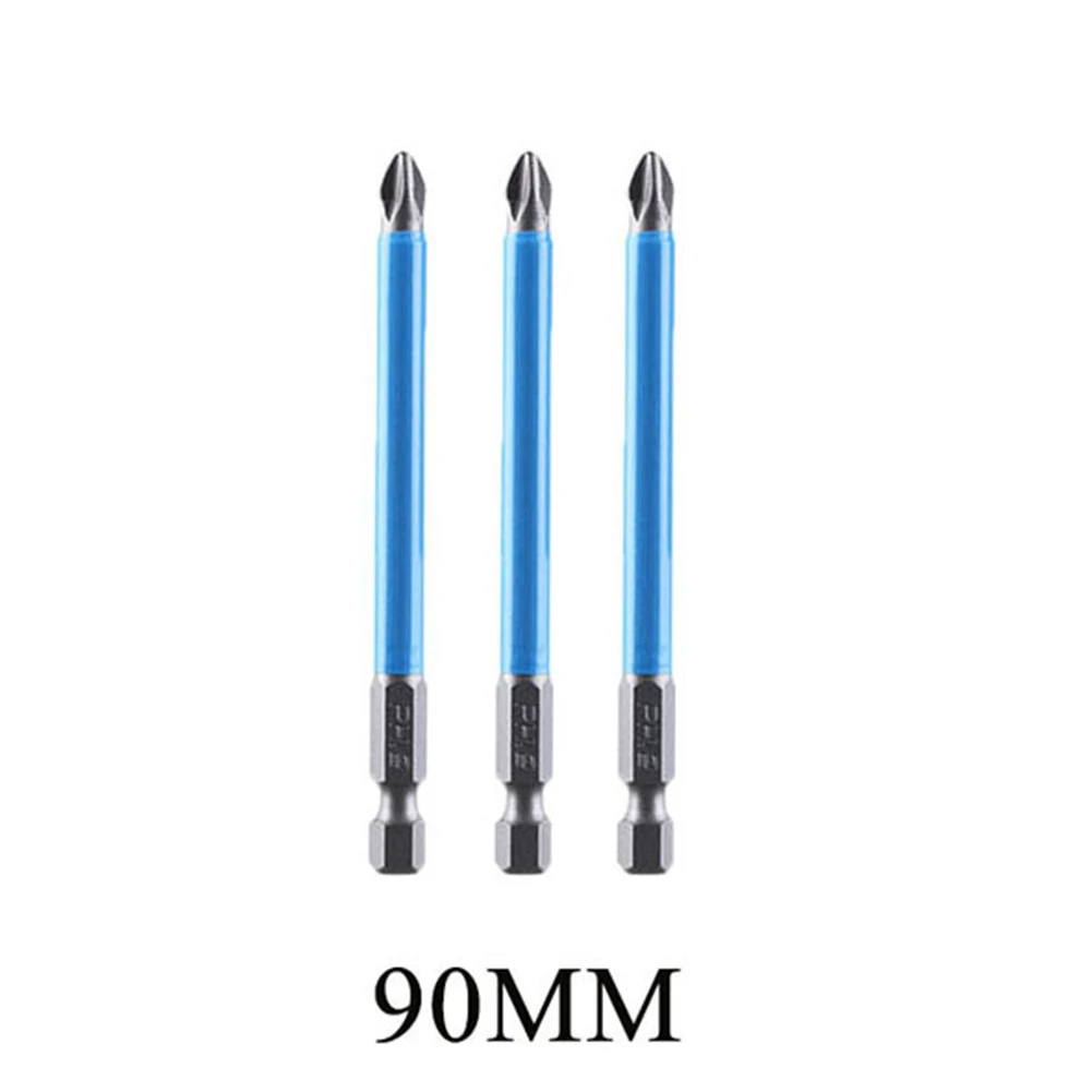 90 мм 150 крест противоскользящий Boren Batch Hoofd PH2 Schroevendraaier Sterke Magnetische Wind Bits