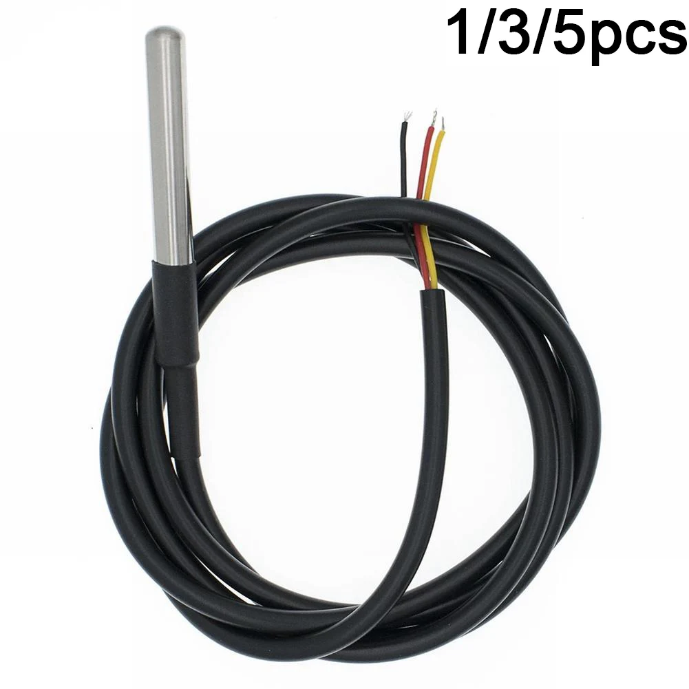 1/3/5pcs DS18b20 Temperature Probe Home Heating Cooling Device Thermostat XH2.54-3P Terminal Waterproof Temperature Sensor
1/3/5pcs DS18b20 Temperature Probe Home Heating Cooling Device Thermostat XH2.54-3P Terminal Waterproof Temperature Sensor