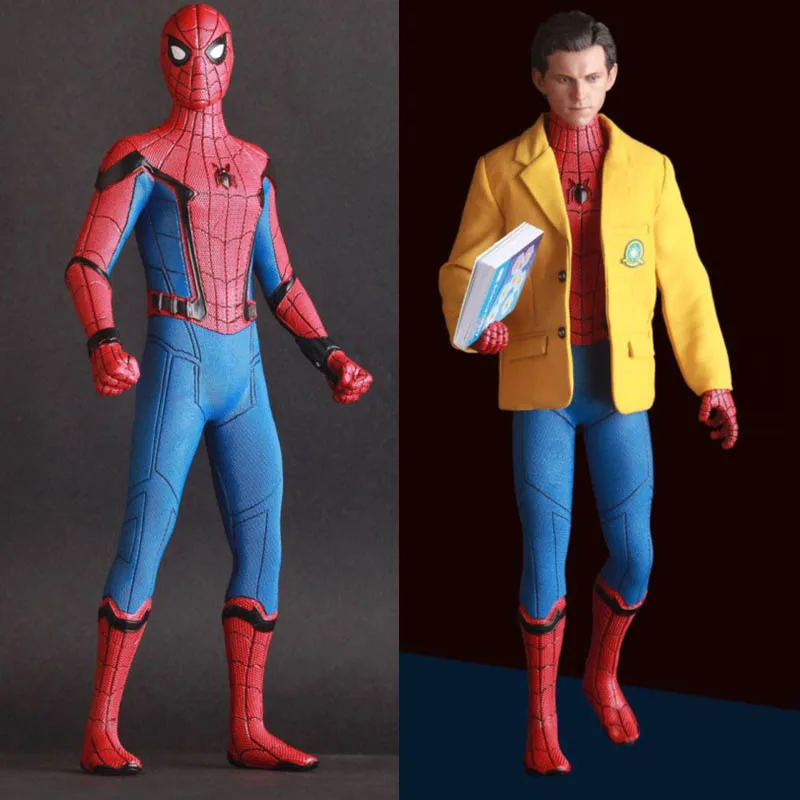 Disney Crazy Toys 1/6 Marvel Avengers Home Coming with Suit Statue Spiderman Action Figure Figure Model Toys 2 Head
Disney Crazy Toys 1/6 Marvel Avengers Home Coming with Suit Statue Spiderman Action Figure Figure Model Toys 2 Head