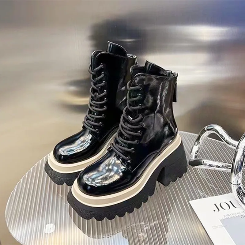 Ankle Boots for Women 2023 New Heels Chelsea Ankle Boots Casual Shoes Designer Fashion Thick Platform Ladies Motorcycle Botas
Ankle Boots for Women 2023 New Heels Chelsea Ankle Boots Casual Shoes Designer Fashion Thick Platform Ladies Motorcycle Botas