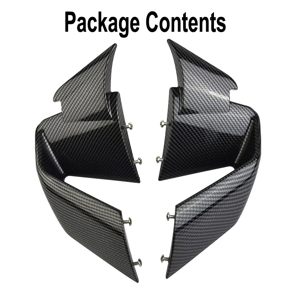 1pair Carbon Fiber Spoiler Wind Wing Fairing Aerodynamics Winglet For BMW S1000RR M1000RR 2019 2020 2021 Motorcycle Accessories
1pair Carbon Fiber Spoiler Wind Wing Fairing Aerodynamics Winglet For BMW S1000RR M1000RR 2019 2020 2021 Motorcycle Accessories