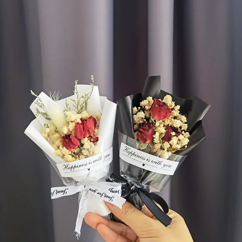 Creative Mini Dry Flower Bunches Red Roses And Stars Gift Souvenir Happy Wedding Gift With Hand Girl's Favor Gifts
Creative Mini Dry Flower Bunches Red Roses And Stars Gift Souvenir Happy Wedding Gift With Hand Girl's Favor Gifts