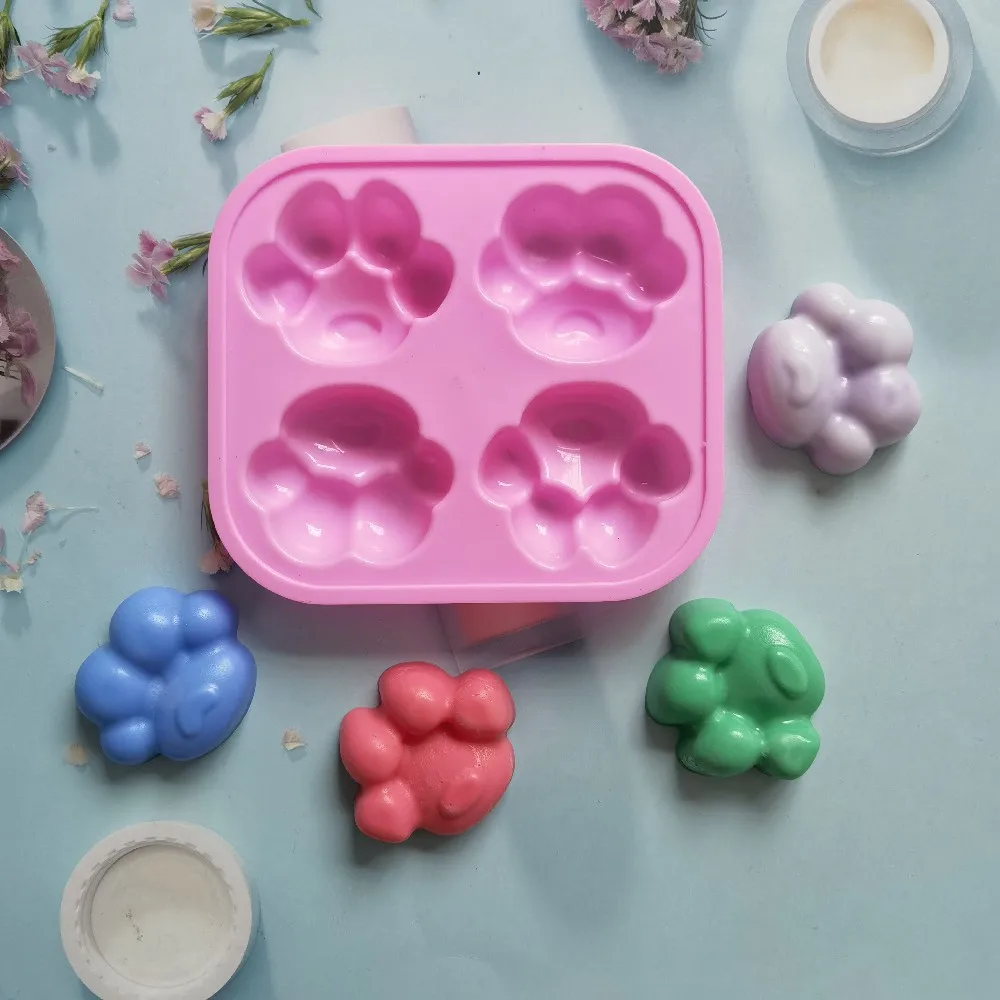 Silicon Mold for Soap Making Cartoon Cat Claw Bear Paw Cake Baking Chocolate Silicone Mold Cake Decorating Tools Soap Mold
Silicon Mold for Soap Making Cartoon Cat Claw Bear Paw Cake Baking Chocolate Silicone Mold Cake Decorating Tools Soap Mold