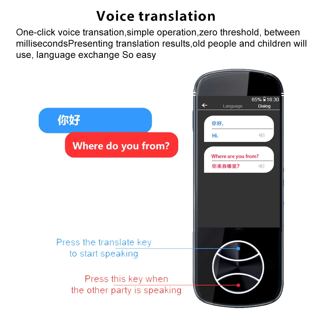 

Умный переводчик голоса, ручки, 127 языков, в реальном времени, онлайн, мгновенный, автономный перевод, преобразователь искусственного интеллекта V10, переводчик для путешествий