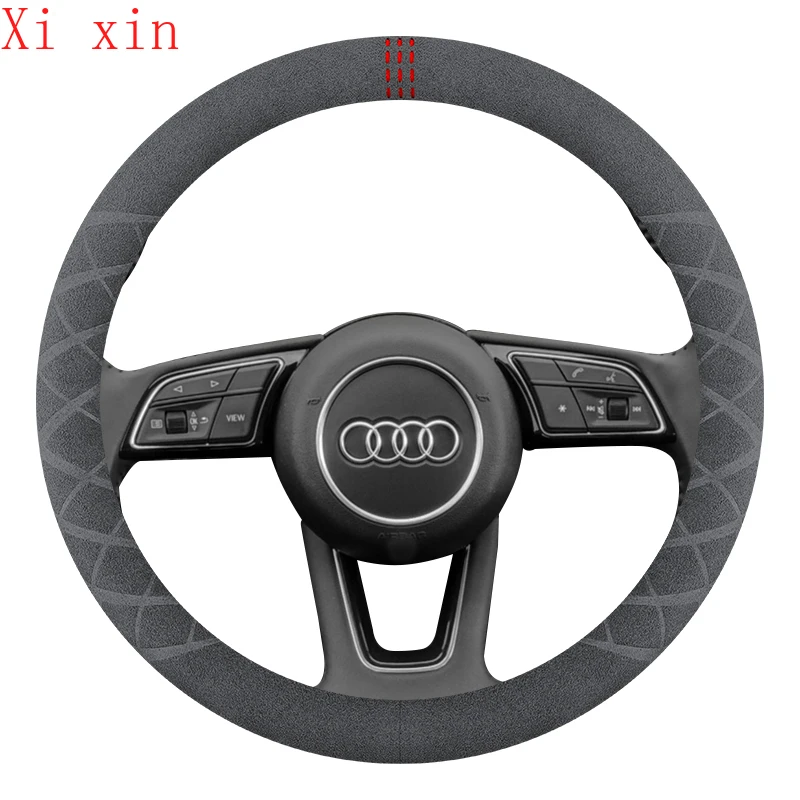 Замшевый чехол на руль для Audi A6L, A4L, q5l, A3, A5, A7, A8L, Q3, Q7, автомобильные аксессуары для интерьера
Замшевый чехол на руль для Audi A6L, A4L, q5l, A3, A5, A7, A8L, Q3, Q7, автомобильные аксессуары для интерьера