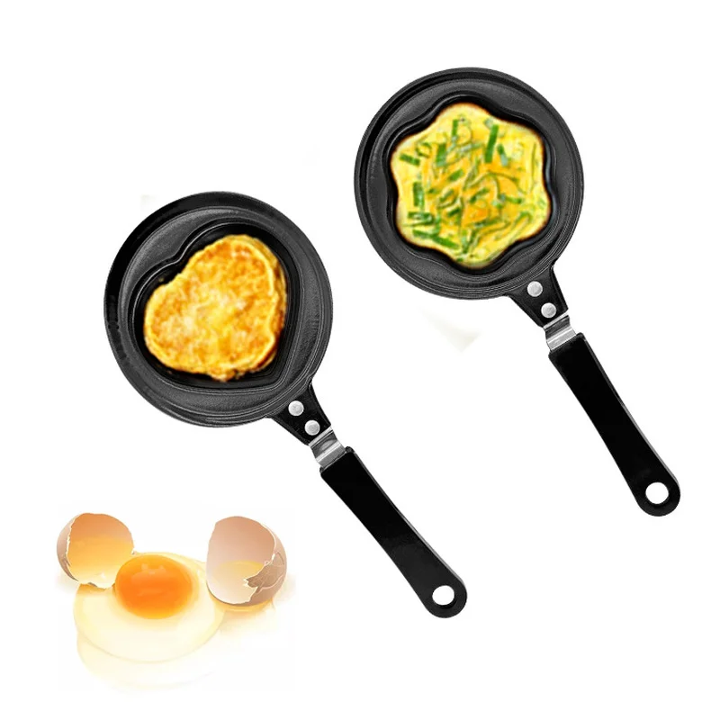 Mini Lovely Heart Shaped Pan Fried Egg Frying Pan Cook Pan Non-Stick Breakfast Skillet Love Omelette Pan
Mini Lovely Heart Shaped Pan Fried Egg Frying Pan Cook Pan Non-Stick Breakfast Skillet Love Omelette Pan