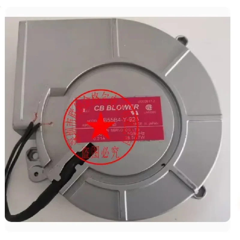 Оригинальный японский импортный центробежный вентилятор CB55B4-Y-925 100V 0.21A 18,5/17W
Оригинальный японский импортный центробежный вентилятор CB55B4-Y-925 100V 0.21A 18,5/17W