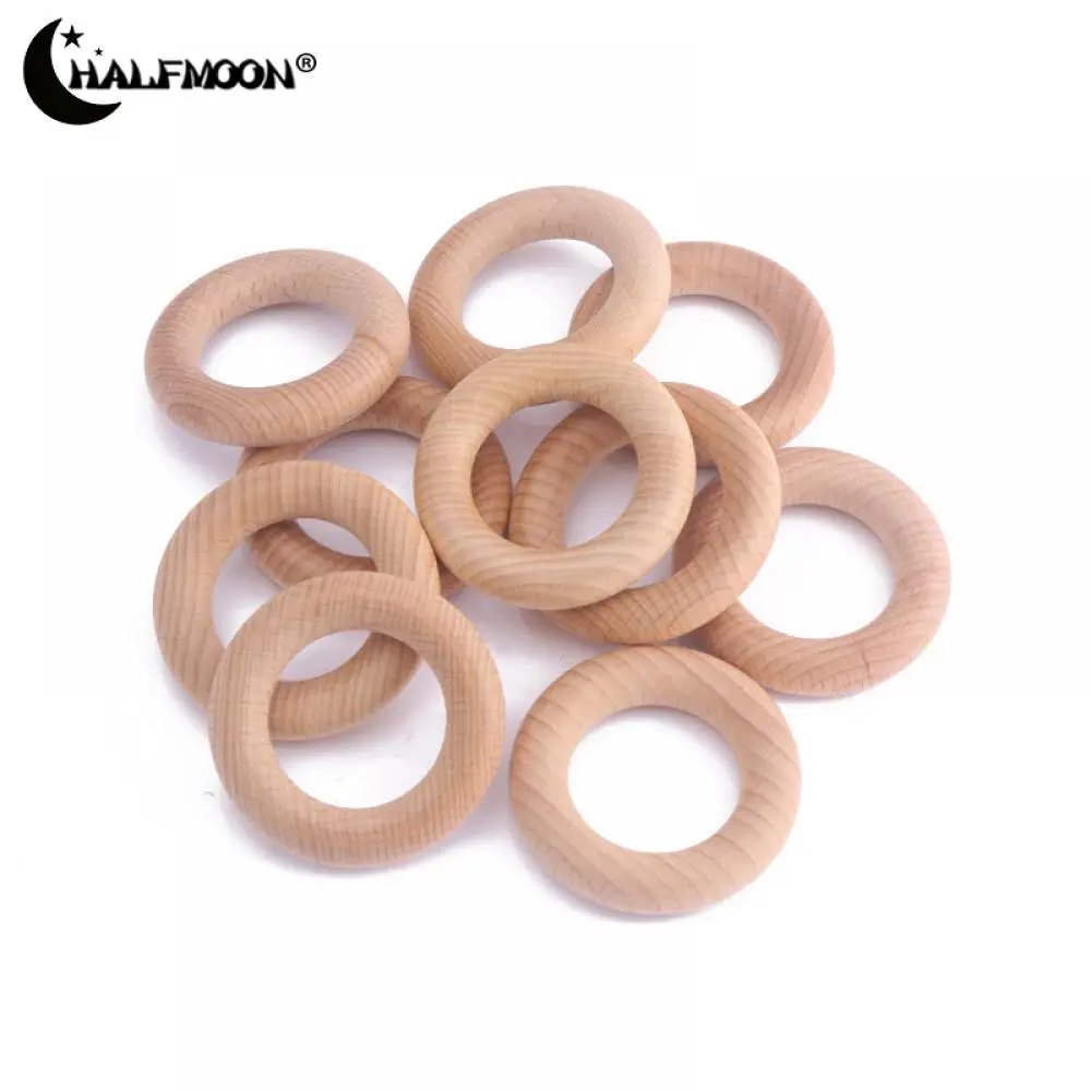 25/40/50/55/70mm Beech Rings Natural Wooden Teething Ring Wood Lead-Free Beads For Ornaments Connectors Jewelry Making Accessory
25/40/50/55/70mm Beech Rings Natural Wooden Teething Ring Wood Lead-Free Beads For Ornaments Connectors Jewelry Making Accessory