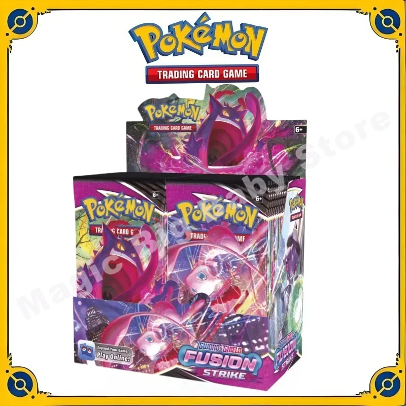 Оригинальная карта Pokemon Trading PTCG версия США Fusion Strike SS8 упаковка бустера из