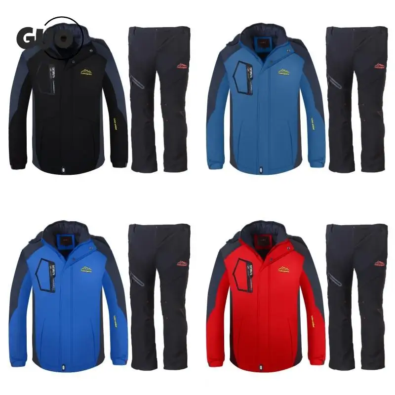 Winter Skiing Suits Men Snowboard Fleece Jacket Pants Windproof Thicken Warm Skiing And Snowboarding Sets Male Snow Suit
Winter Skiing Suits Men Snowboard Fleece Jacket Pants Windproof Thicken Warm Skiing And Snowboarding Sets Male Snow Suit