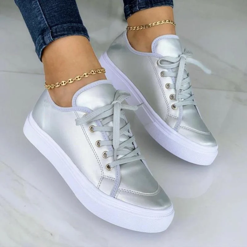 Loafers Ladies Large Size Spring Lace-up White Shoes Women Fashion Casual Soft Sole Flat Shoes Women
Loafers Ladies Large Size Spring Lace-up White Shoes Women Fashion Casual Soft Sole Flat Shoes Women