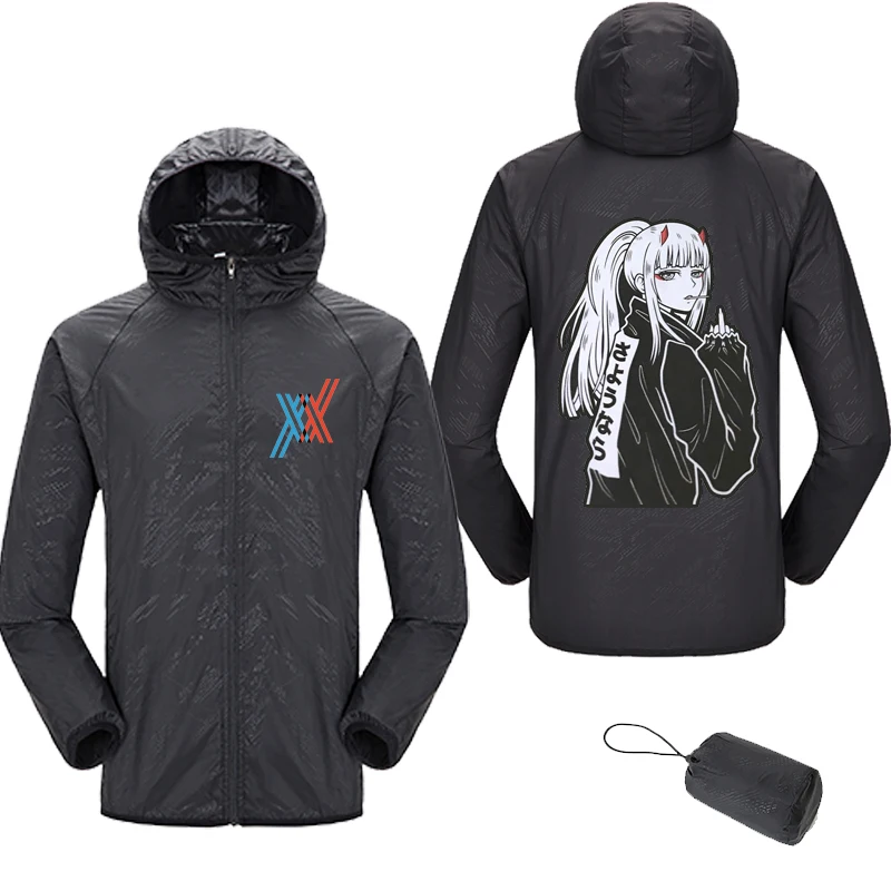 Darling in the Franxx Jacket Waterproof zipper Windbreaker waterproof Jackets men Quick Dry Windbreaker Sun Protection jacket
Darling in the Franxx Jacket Waterproof zipper Windbreaker waterproof Jackets men Quick Dry Windbreaker Sun Protection jacket