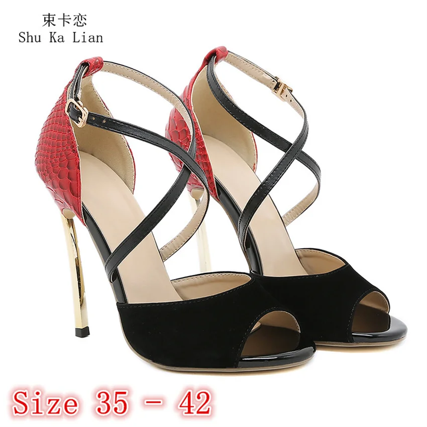 Сандалии-гладиаторы женские на высоком каблуке 11,5 см, Размеры 35 - 42 
Сандалии-гладиаторы женские на высоком каблуке 11,5 см, Размеры 35 - 42