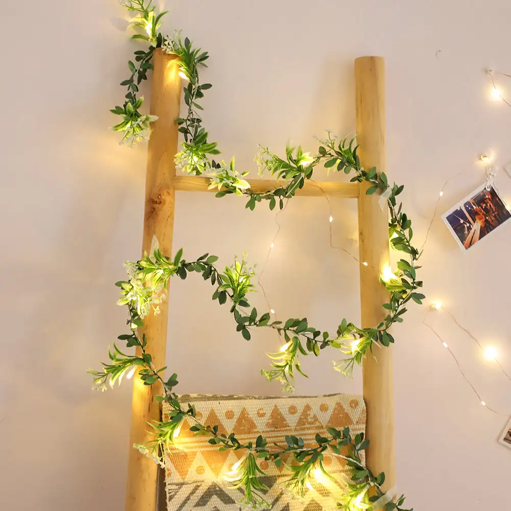 10/20 Leds Flower String Light Garland Leaves LED Fairy Light Christmas Wedding Party Table Decor Battery/USB Vine String Light
10/20 Leds Flower String Light Garland Leaves LED Fairy Light Christmas Wedding Party Table Decor Battery/USB Vine String Light