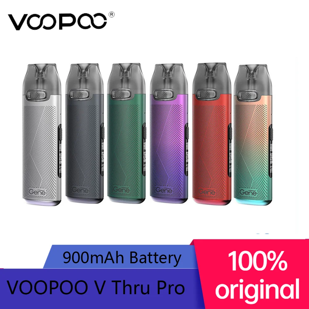 Original VOOPOO V Thru Pro 900mAh Battery 3ml 0.7ohm 1.2ohm Resistance 3ml Cartridge Pod Kit Electronic Cigarette Vaporizer
Original VOOPOO V Thru Pro 900mAh Battery 3ml 0.7ohm 1.2ohm Resistance 3ml Cartridge Pod Kit Electronic Cigarette Vaporizer