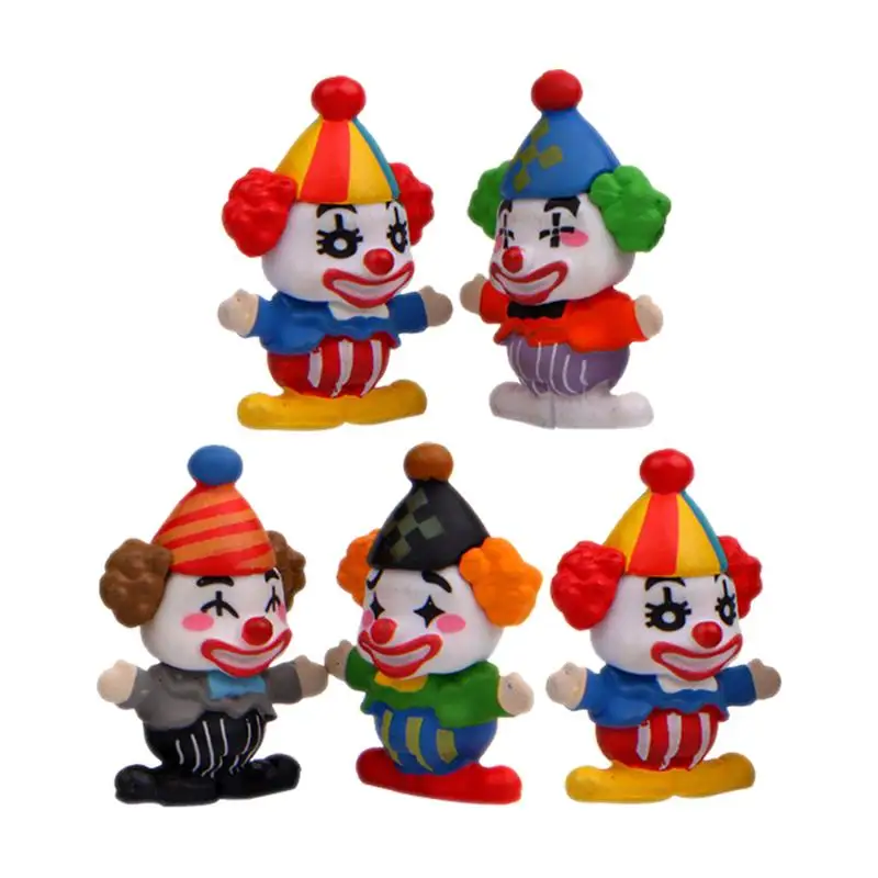 5pcs Miniature Clown Ornaments Anime Figure Joker Model Moss Micro Landscape Decor Clown Shape Ornaments
5pcs Miniature Clown Ornaments Anime Figure Joker Model Moss Micro Landscape Decor Clown Shape Ornaments