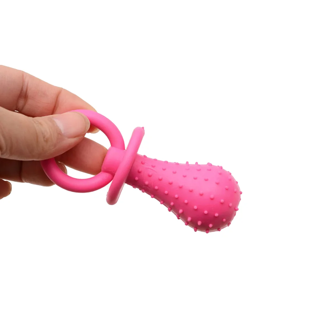 Chewdog Pacifier Pet Puppy Teething Molar Teeth Rubber Squeaky Pets Chewing Interactive Tools Biting Cleaning
Chewdog Pacifier Pet Puppy Teething Molar Teeth Rubber Squeaky Pets Chewing Interactive Tools Biting Cleaning
