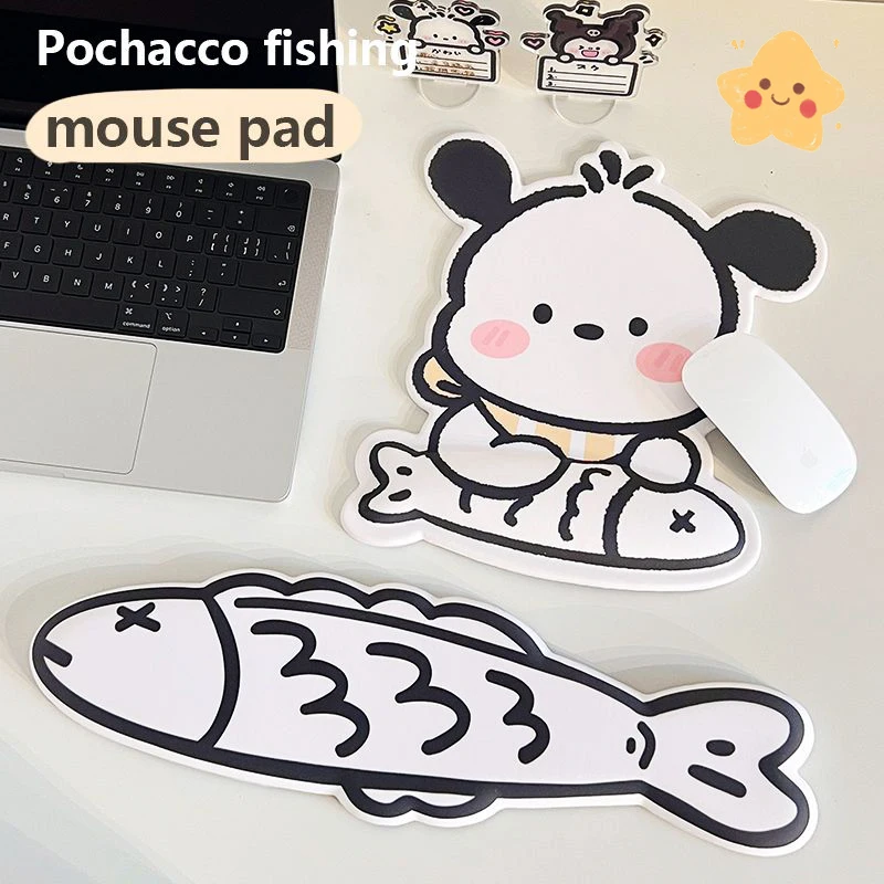 Cartoon Pochacco Mouse Pad Keyboard Wrist Pad Sanrio Dolls Office Computer Mousing Mat Cushion Desktop Decoration Toys Girls
Cartoon Pochacco Mouse Pad Keyboard Wrist Pad Sanrio Dolls Office Computer Mousing Mat Cushion Desktop Decoration Toys Girls