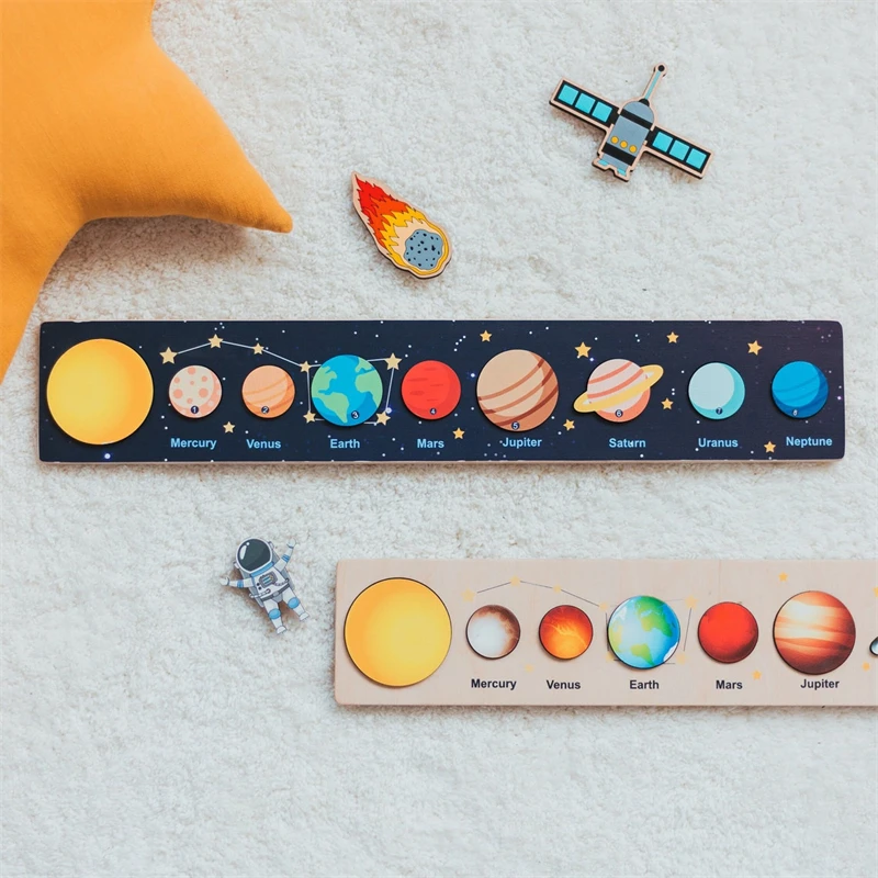 Solar System Puzzle Wooden Montessori Toy Wooden Planets Learning Educational Science Toy Moon Phases Calendar Toys for Children
Solar System Puzzle Wooden Montessori Toy Wooden Planets Learning Educational Science Toy Moon Phases Calendar Toys for Children