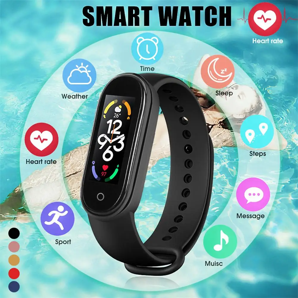M7 Smart Watch Heart Rate Blood Pressure Monitor Waterproof Sports Watches Compatible For Android Ios (magnetic Model)
M7 Smart Watch Heart Rate Blood Pressure Monitor Waterproof Sports Watches Compatible For Android Ios (magnetic Model)