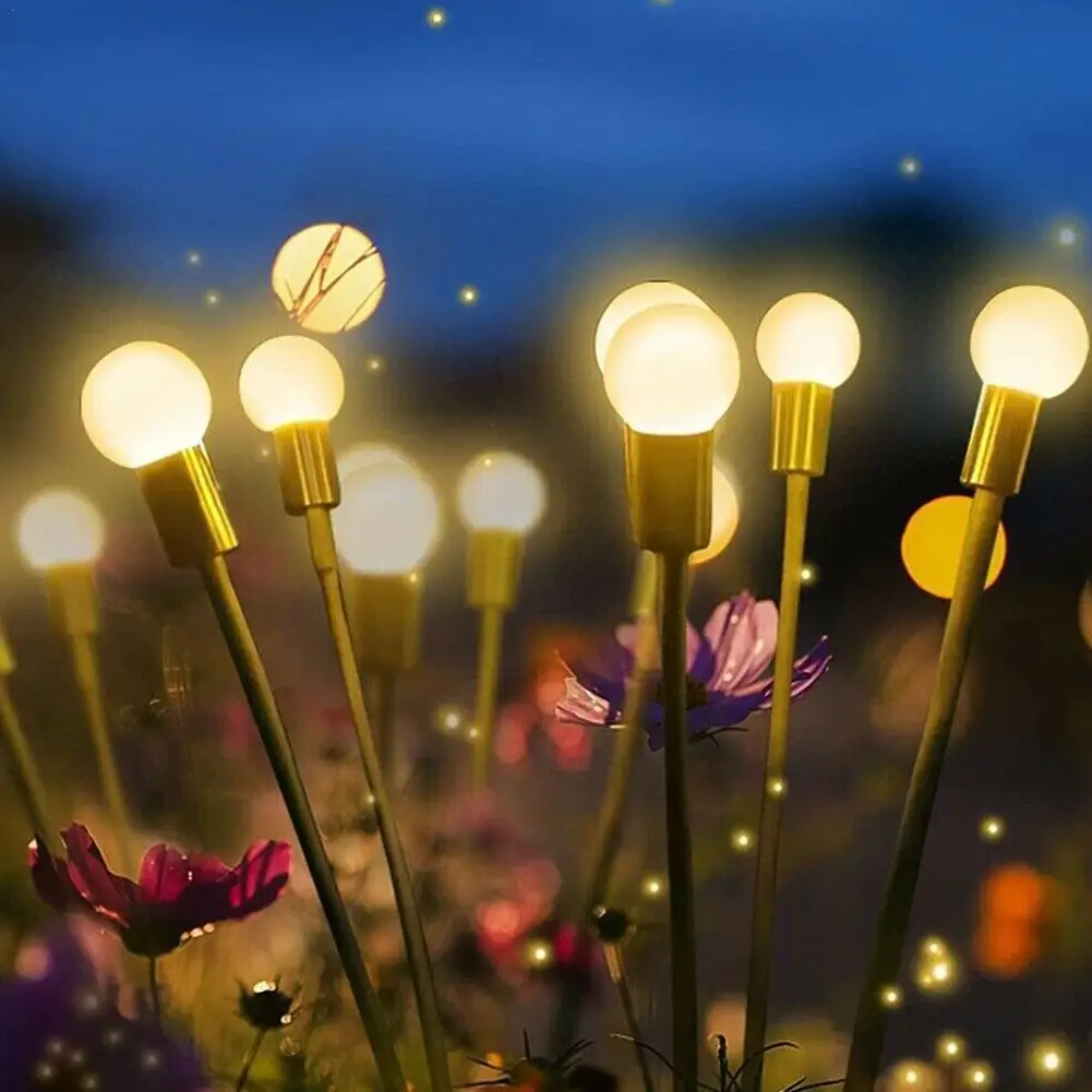 Водонепроницаемый садовый светильник на солнечной батарее, s-образный фонарь в виде фейерверка, светлячков, газона, украшение для сада
Водонепроницаемый садовый светильник на солнечной батарее, s-образный фонарь в виде фейерверка, светлячков, газона, украшение для сада