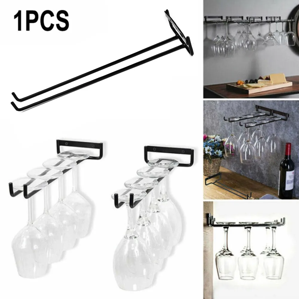 Black Durable Useful Wine Glass Cup Hanger Restaurant Iron Storage W/ Screws Set Wall Mounted 1/2pcs 30cm Holder
Black Durable Useful Wine Glass Cup Hanger Restaurant Iron Storage W/ Screws Set Wall Mounted 1/2pcs 30cm Holder