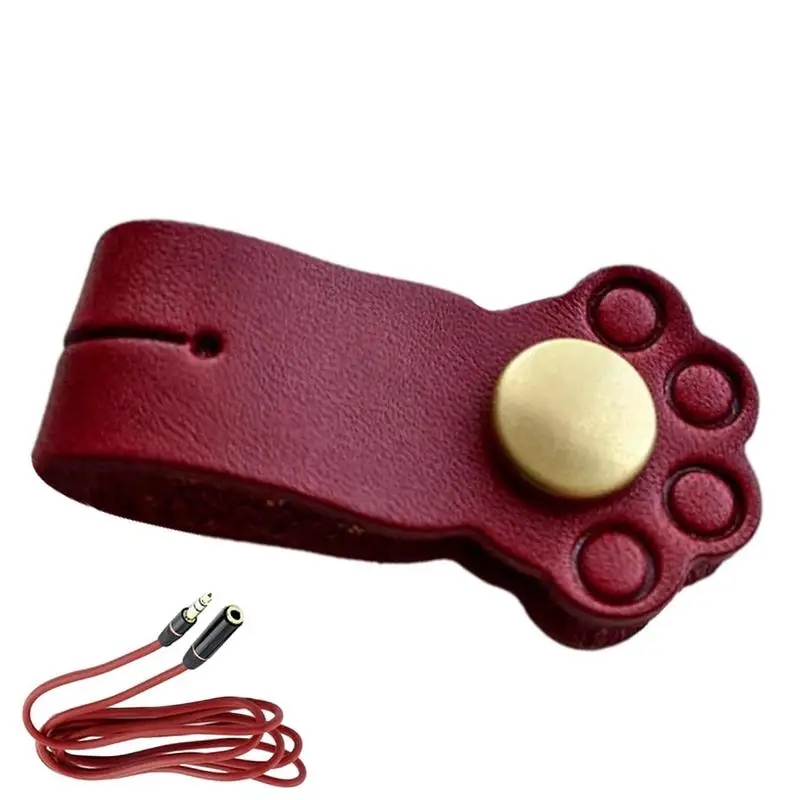 Earphone Cable Ties Cute Cartoon Animal Headphone Wire Ties Portable Earphone Cord Holder Winder Handmade Leather Cord Organizer
Earphone Cable Ties Cute Cartoon Animal Headphone Wire Ties Portable Earphone Cord Holder Winder Handmade Leather Cord Organizer