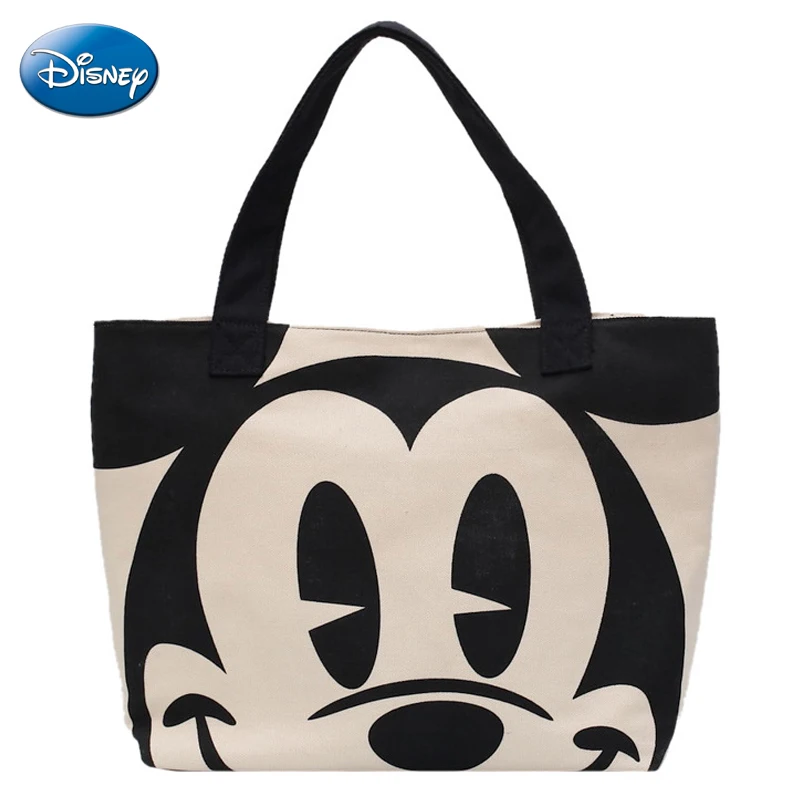 Disney Canvas Girls Bag Cartoon Mickey Mouse Minnie Tote Bag Student Shoulder Handbag Large Capacity Adult Shopping Bag
Disney Canvas Girls Bag Cartoon Mickey Mouse Minnie Tote Bag Student Shoulder Handbag Large Capacity Adult Shopping Bag