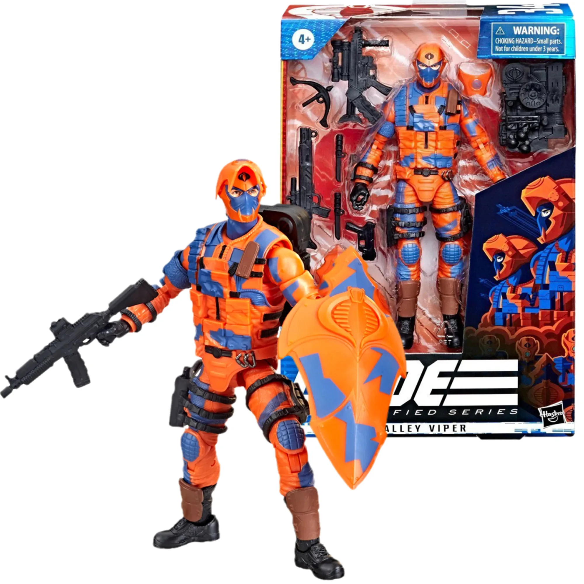 Хасбро Г. И. Джо классифицированная серия Alley Viper 6-дюймовая экшн-фигурка 34 Коллекционная Премиум-игрушка с аксессуарами F2719 
Хасбро Г. И. Джо классифицированная серия Alley Viper 6-дюймовая экшн-фигурка 34 Коллекционная Премиум-игрушка с аксессуарами F2719