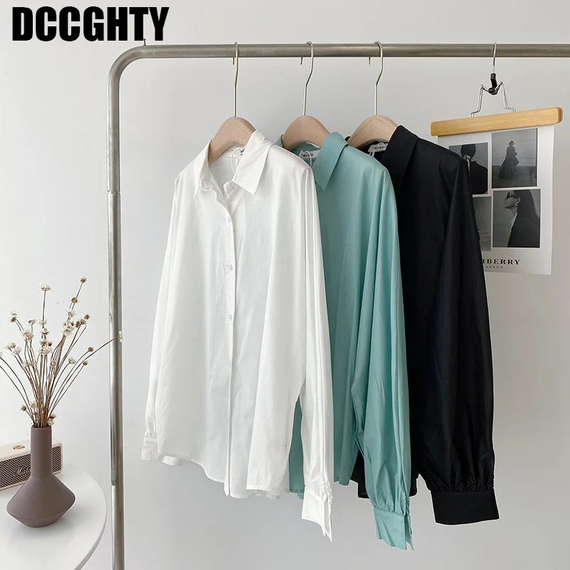 Spring Summer 2022 Women Fashion Loose Shirts Tunic Chemise Oversize Blouse Shirt for Women Office Blouse Korean Style
Spring Summer 2022 Women Fashion Loose Shirts Tunic Chemise Oversize Blouse Shirt for Women Office Blouse Korean Style