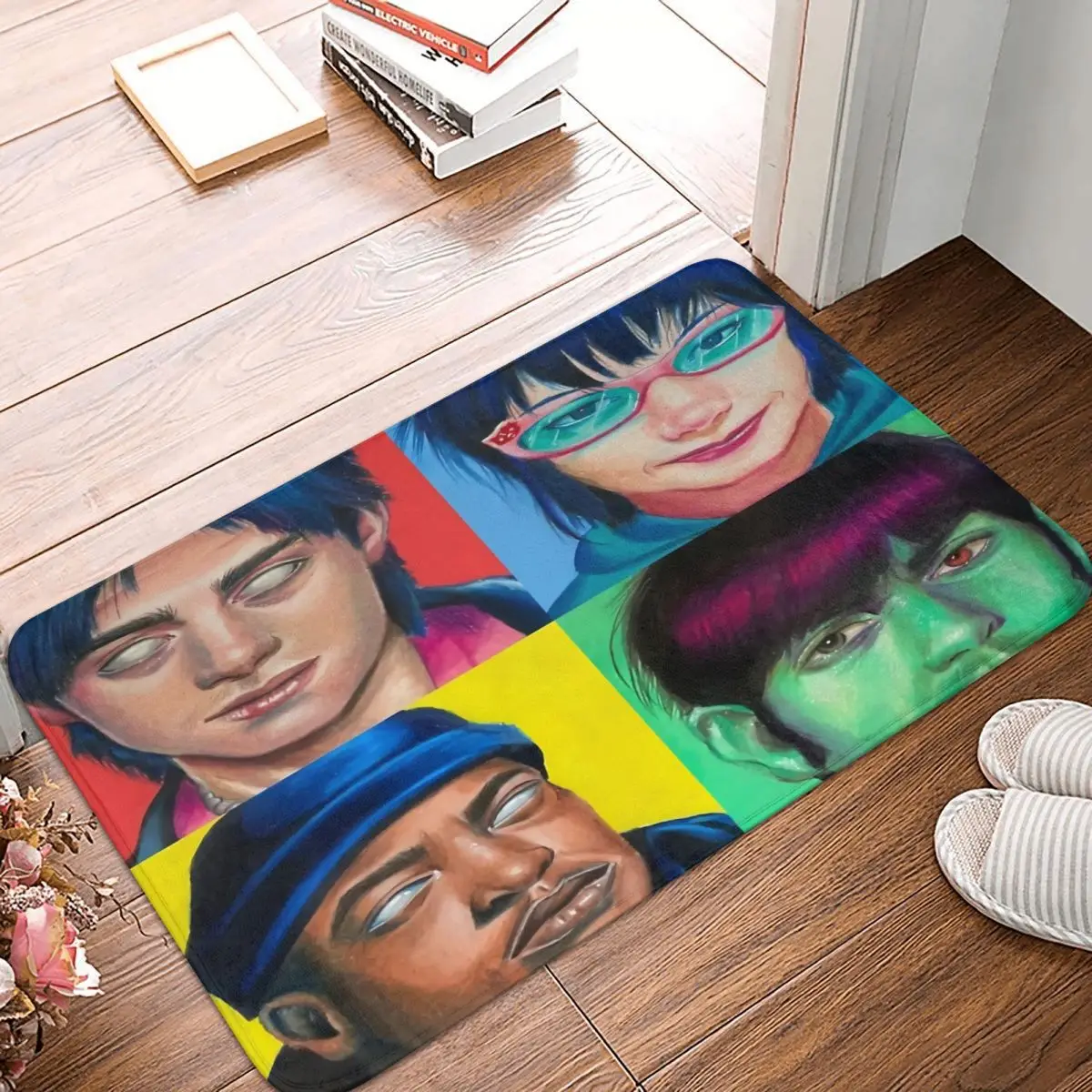 Противоскользящий коврик Gorillaz с виртуальной лентой, кухонный коврик, декоративный коврик для помещений
Противоскользящий коврик Gorillaz с виртуальной лентой, кухонный коврик, декоративный коврик для помещений