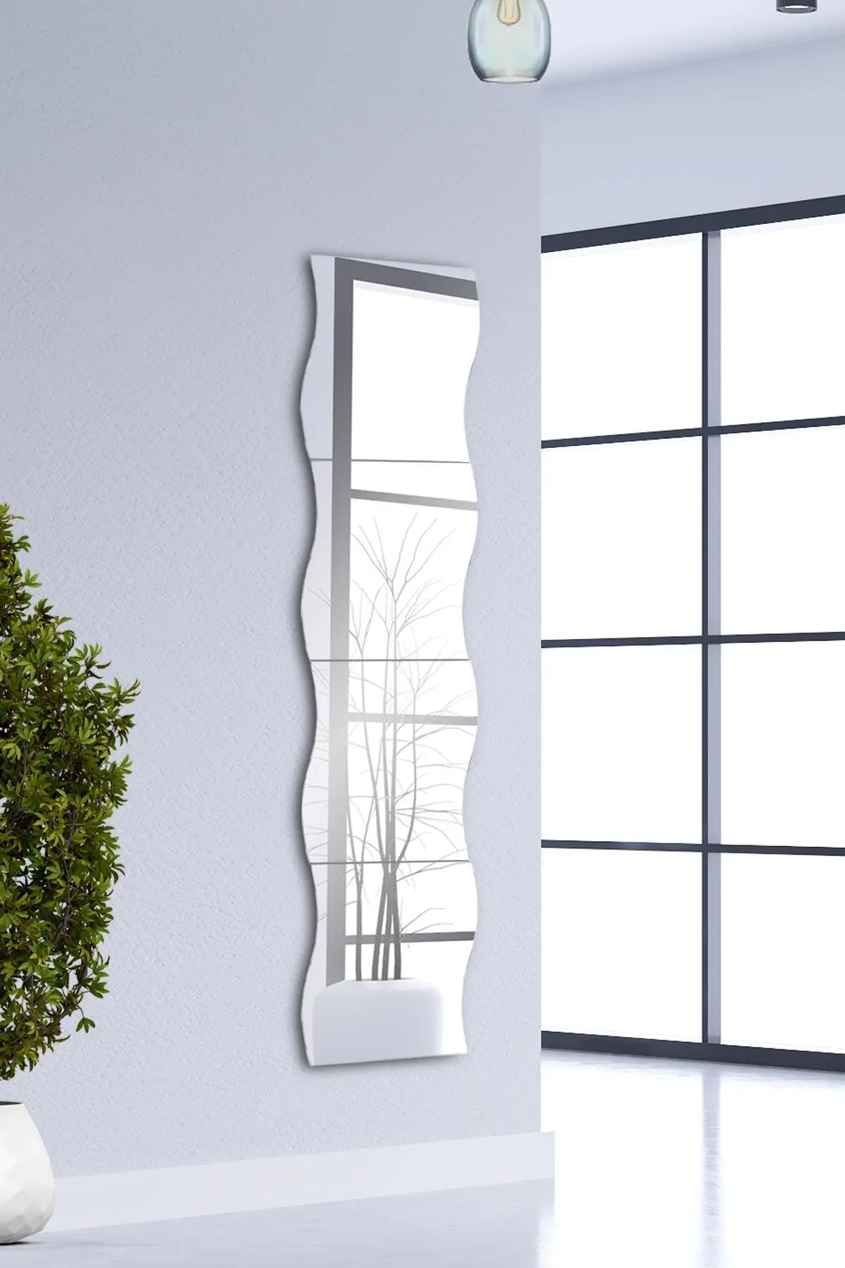 Wavy Mirror 4 Piece 30cm x 30cm, 4 pcs, mirror thickness 4mm Mirror wall Sticker square self-adhesive waterproof mirror
Wavy Mirror 4 Piece 30cm x 30cm, 4 pcs, mirror thickness 4mm Mirror wall Sticker square self-adhesive waterproof mirror