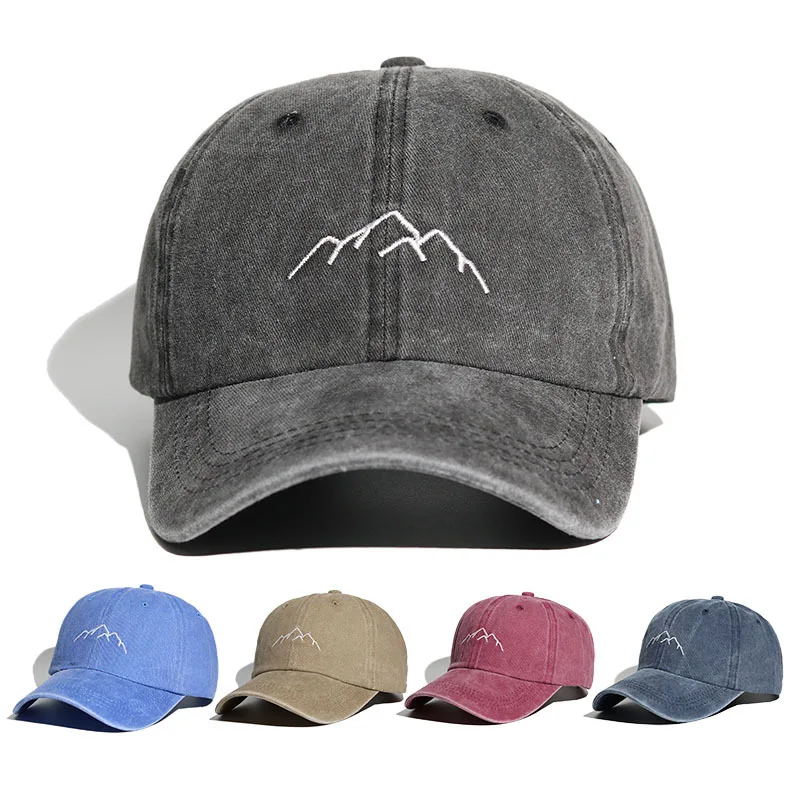 New Simple Moutain Embroideried Denim Baseball Cap for Men Women Outdoor Fishing Hat Snapback Retro Vintage Dad Hats Casquettes
New Simple Moutain Embroideried Denim Baseball Cap for Men Women Outdoor Fishing Hat Snapback Retro Vintage Dad Hats Casquettes