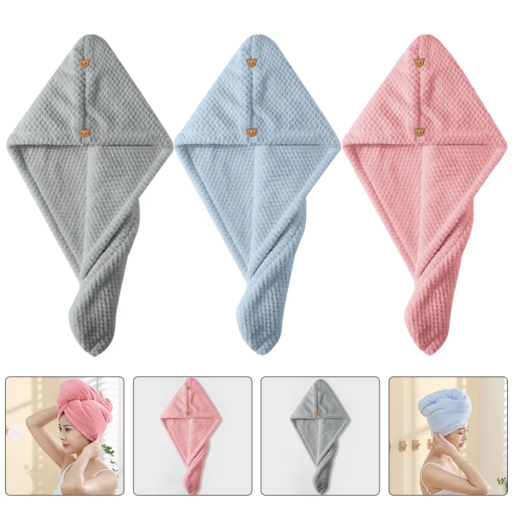 3 Pcs Turban Towel Hair Drying Turbans Women Plopping Curly Rapid Head Towels Wrap
3 Pcs Turban Towel Hair Drying Turbans Women Plopping Curly Rapid Head Towels Wrap
