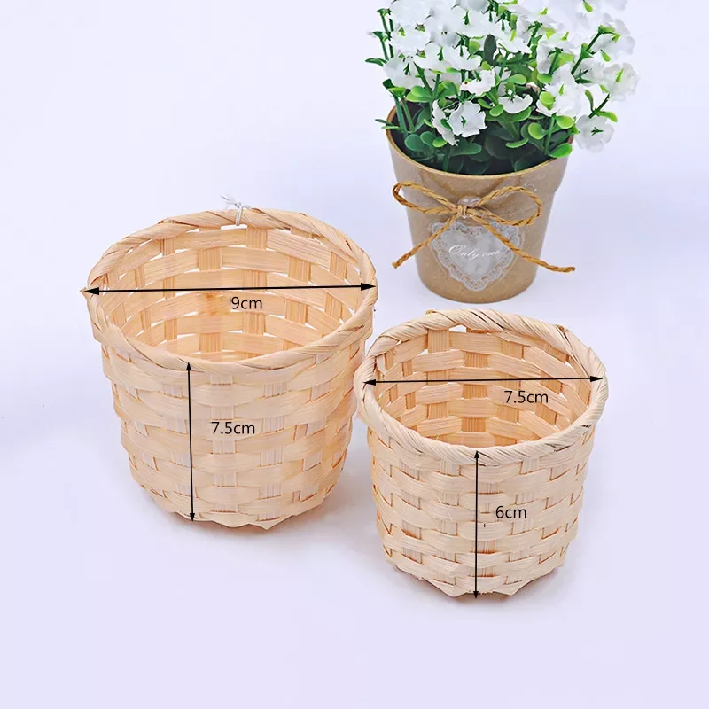 New Handmade Bamboo Garden Flower Pot Wicker Basket Straw Patchwork Wicker Rattan Seagrass Storage Organizer Nursery Pots
New Handmade Bamboo Garden Flower Pot Wicker Basket Straw Patchwork Wicker Rattan Seagrass Storage Organizer Nursery Pots