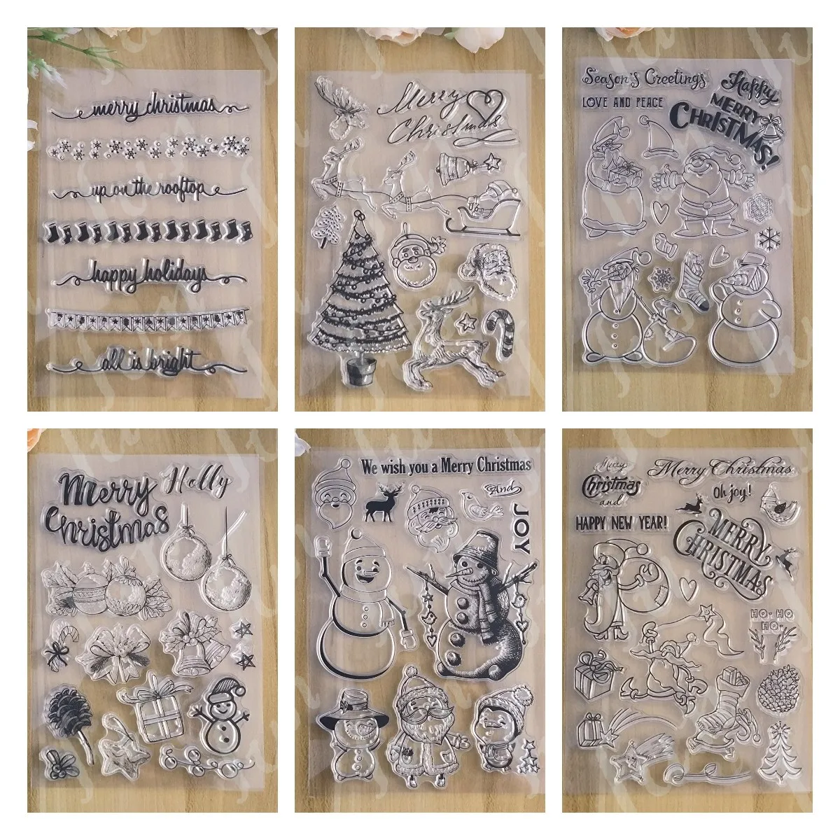 2023 New Merry Christmas Joy Clear Stamps Reusable DIY Craft Scrapbooking Decoration Handmade Embossing Template
2023 New Merry Christmas Joy Clear Stamps Reusable DIY Craft Scrapbooking Decoration Handmade Embossing Template