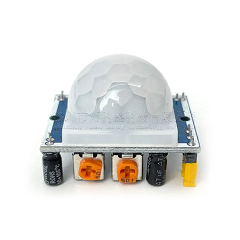 DHL 100Pcs HC-SR501 Adjust IR Pyroelectric Infrared PIR Motion Sensor Detector Module For Arduino For Raspberry Pi Kits
DHL 100Pcs HC-SR501 Adjust IR Pyroelectric Infrared PIR Motion Sensor Detector Module For Arduino For Raspberry Pi Kits